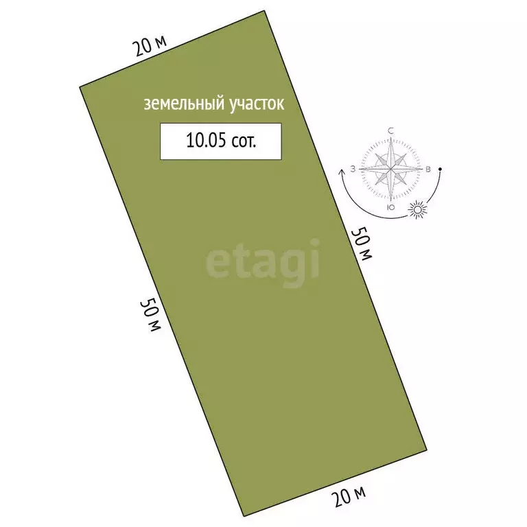 Участок в Плотниковский сельсовет, садоводческое некоммерческое ... - Фото 1