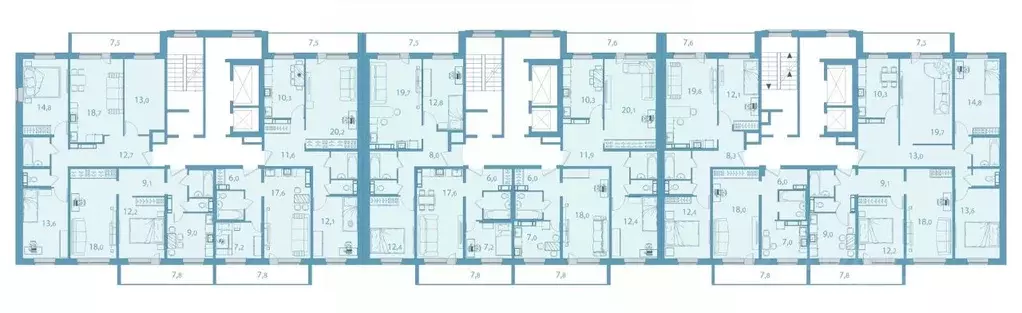 4-к кв. Томская область, Томск Черемошники мкр, ул. Нижне-Луговая, 85Б ... - Фото 1