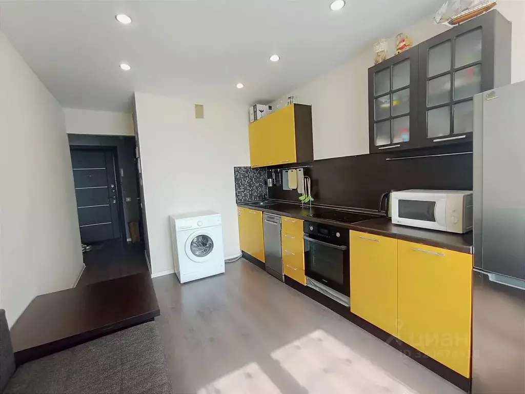 1-к кв. Ленинградская область, Всеволожский район, пос. Бугры ул. ... - Фото 1