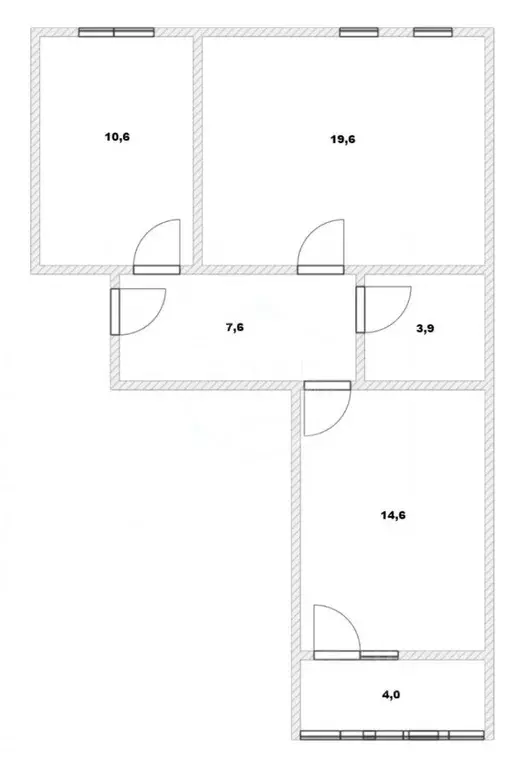4-к кв. Калининградская область, Калининград Ганзейский пер., 70 ... - Фото 1