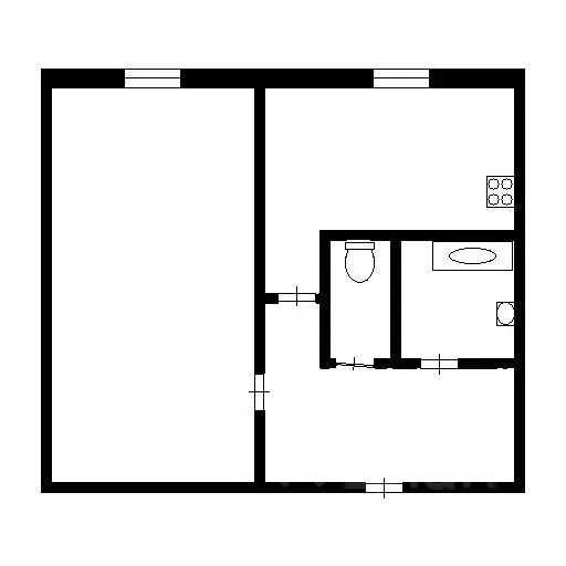 1-к кв. Красноярский край, Норильск ул. Нансена, 90 (30.1 м) - Фото 1