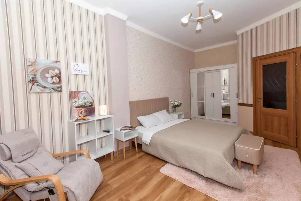 1-к кв. Калининградская область, Зеленоградск ул. Тургенева, 8А (56.0 ... - Фото 0
