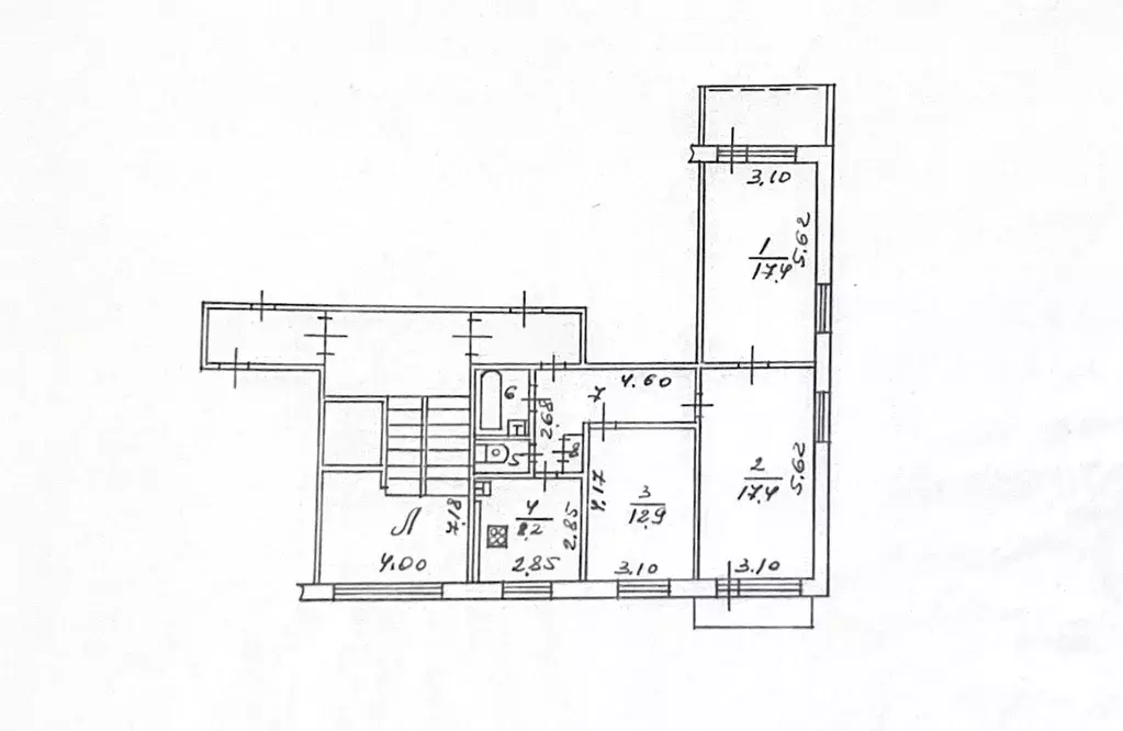 3-к кв. Московская область, Коломна ул. Спирина, 1 (68.0 м) - Фото 1