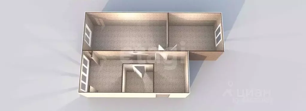 2-к кв. Сахалинская область, Южно-Сахалинск просп. Мира, 65К1 (56.0 м) - Фото 2