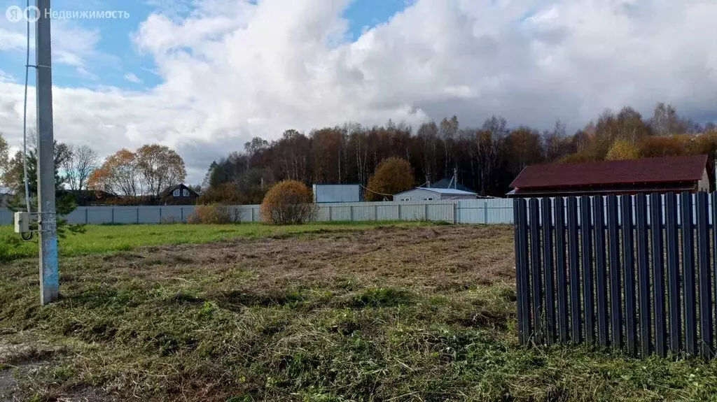 Участок в Московская область, муниципальный округ Чехов, деревня ... - Фото 1