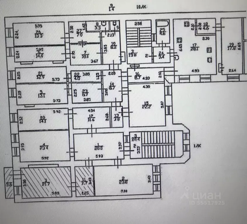 Комната Санкт-Петербург Моховая ул., 31 (29.4 м) - Фото 1