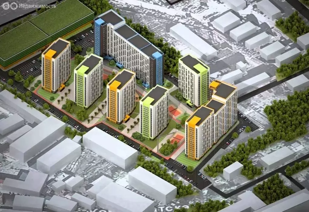 Квартира-студия: Тюмень, Комбинатская улица, 54к2 (32.2 м) - Фото 1