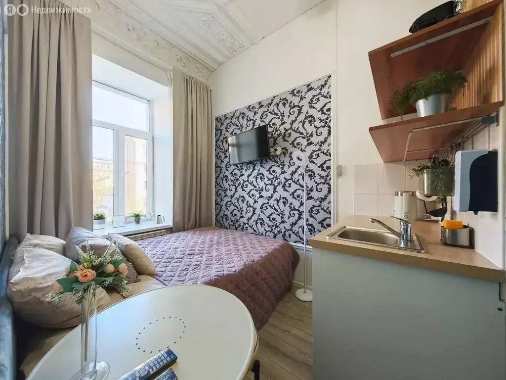 Квартира-студия: Санкт-Петербург, Полтавская улица, 5/29Б (12 м) - Фото 2