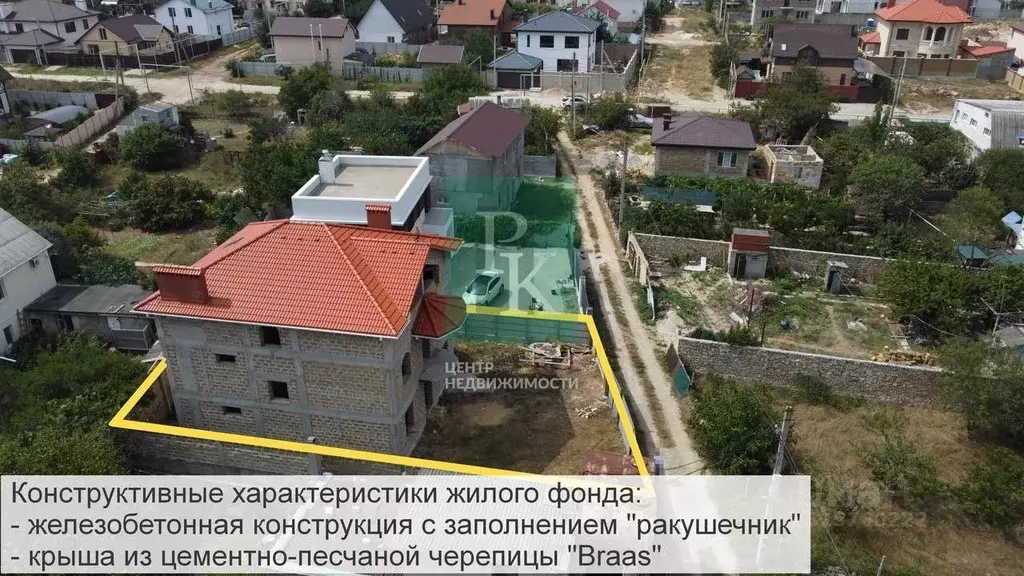Дом в Севастополь Балаклавский муниципальный округ, Бодрость ТСН, ул. ... - Фото 2