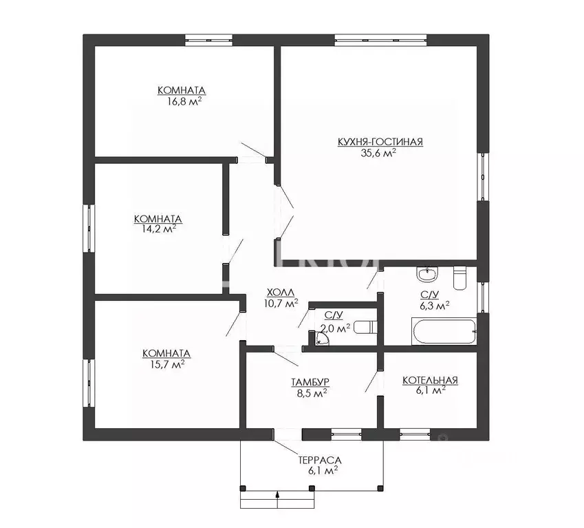Дом в Костромская область, Кострома ул. Героев, 126 (130 м) - Фото 2