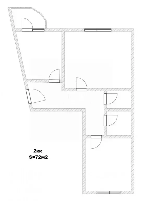 2-к кв. Калининградская область, Калининград ул. Юрия Гагарина, 101 ... - Фото 2