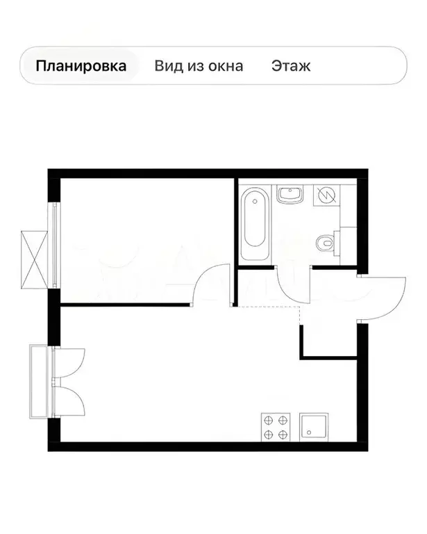 1-к кв. Московская область, Красногорск городской округ, пос. ... - Фото 1