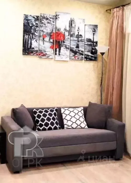 1-к кв. Московская область, Видное ул. Березовая, 13 (37.0 м) - Фото 1