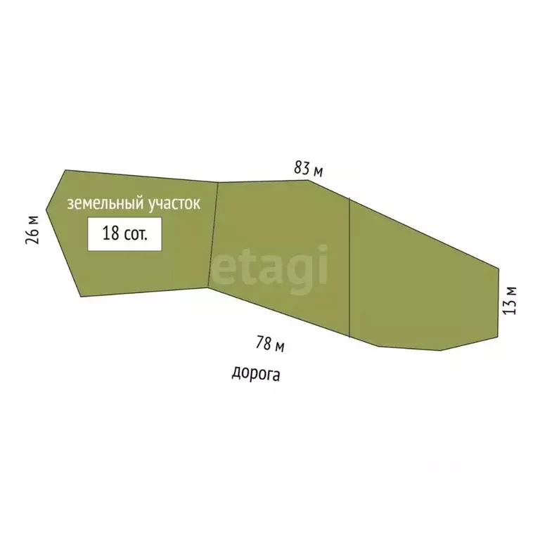 Участок в Крым, Ялта муниципальный округ, Береговое пгт  (18.0 сот.) - Фото 2