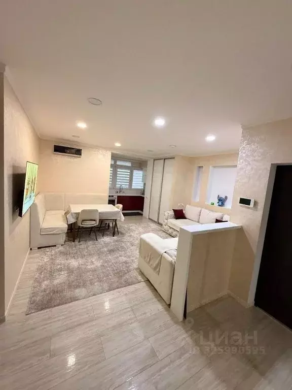 1-к кв. Крым, Симферополь ул. Смольная, 25Б (48.5 м) - Фото 1