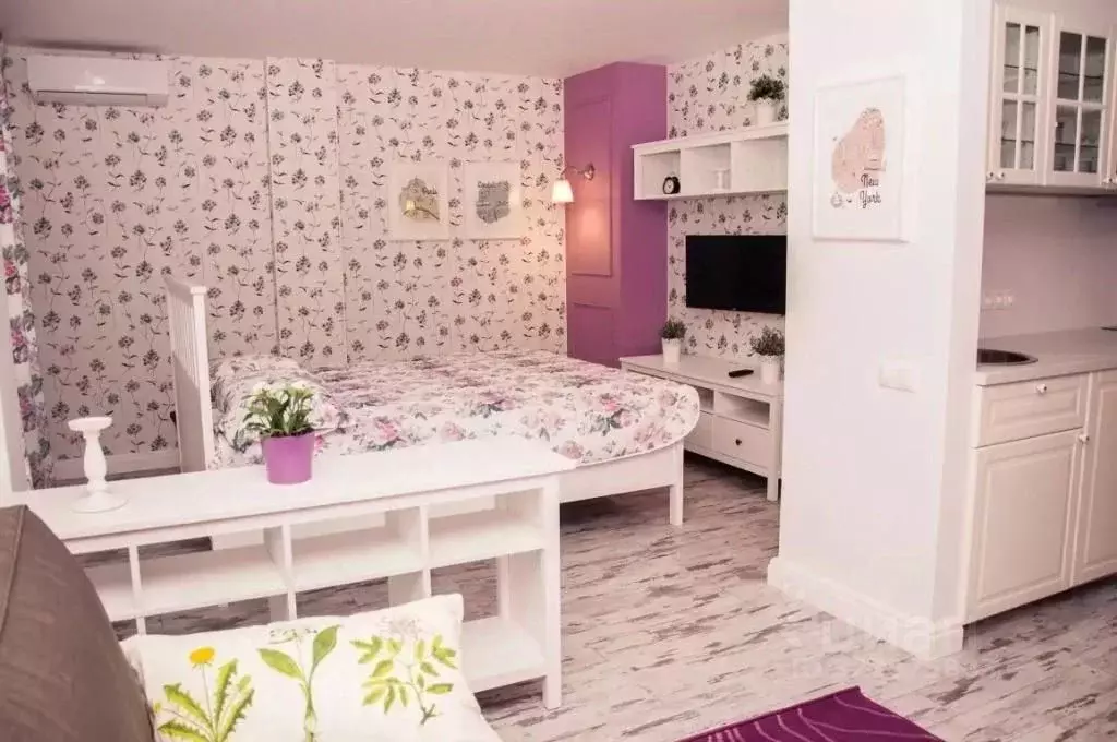 1-к кв. Псковская область, Псков Завеличье исторический район, ул. ... - Фото 1