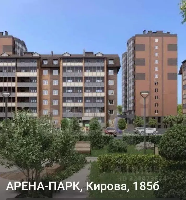 1-к кв. Хакасия, Абакан ул. Кирова, 185к1 (37.6 м) - Фото 1