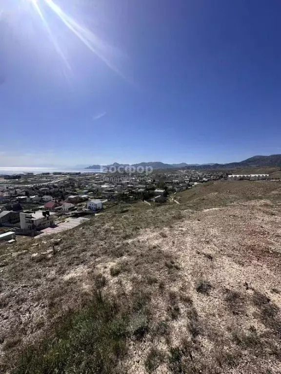 Участок в Крым, Судак городской округ, с. Миндальное пер. Киммерийский ... - Фото 0
