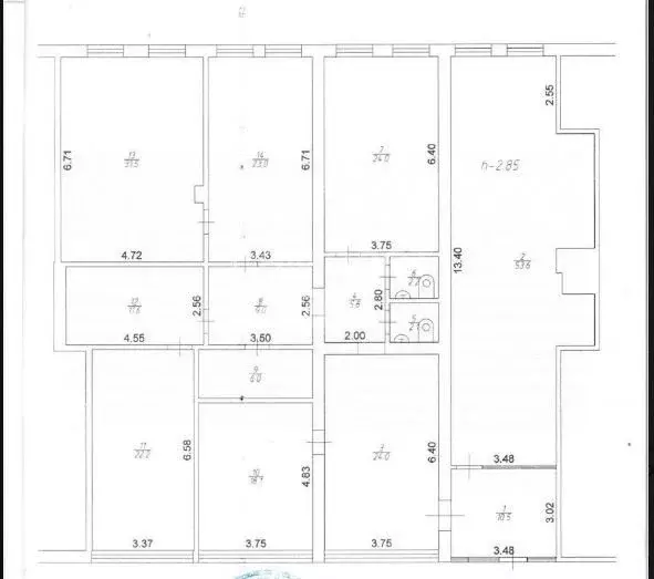 Офис в Ставропольский край, Ессентуки Советская ул., 7 (260 м) - Фото 2