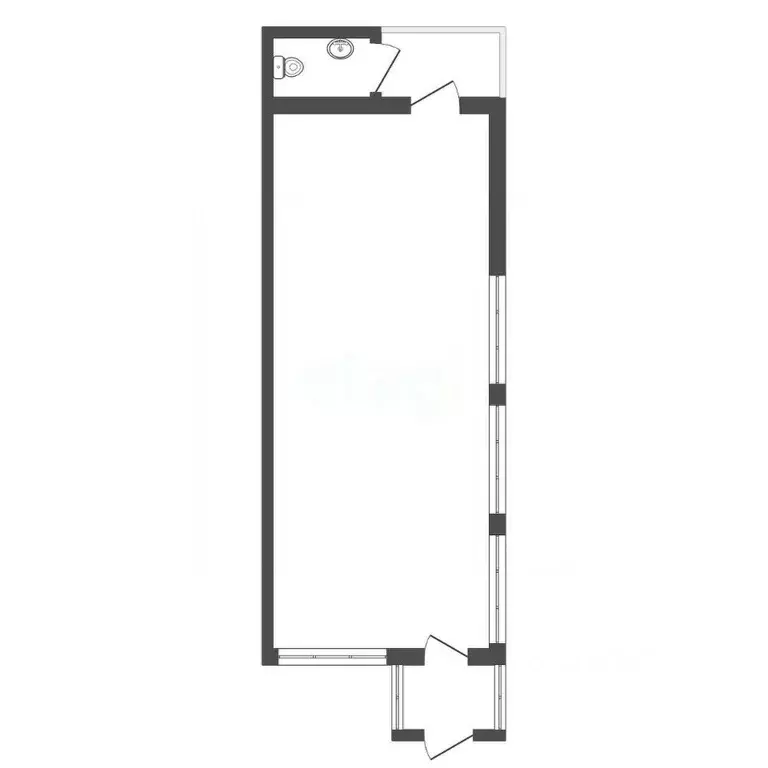 Торговая площадь в Ямало-Ненецкий АО, Муравленко ул. Ленина, 109А (39 ... - Фото 2