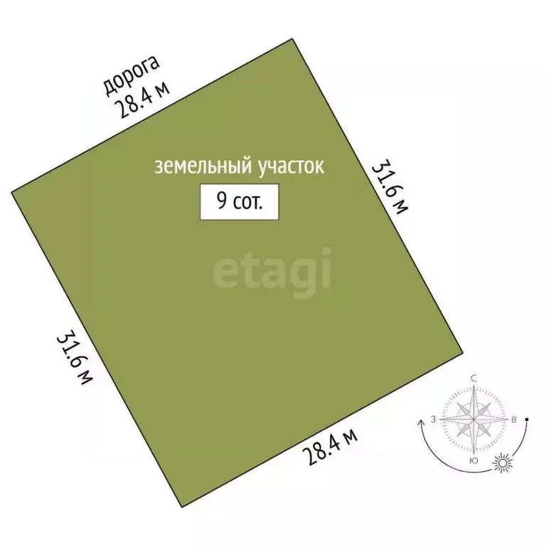 Участок в Костромская область, Судиславский район, Расловское с/пос, ... - Фото 1