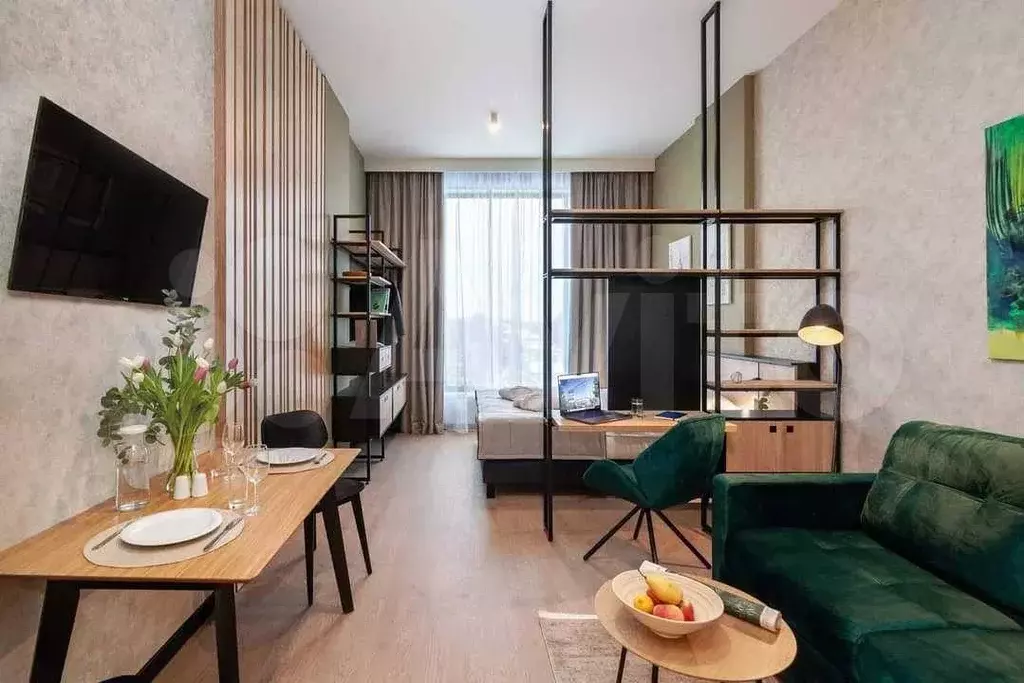 Апартаменты-студия, 33,1 м, 8/14 эт. - Фото 0