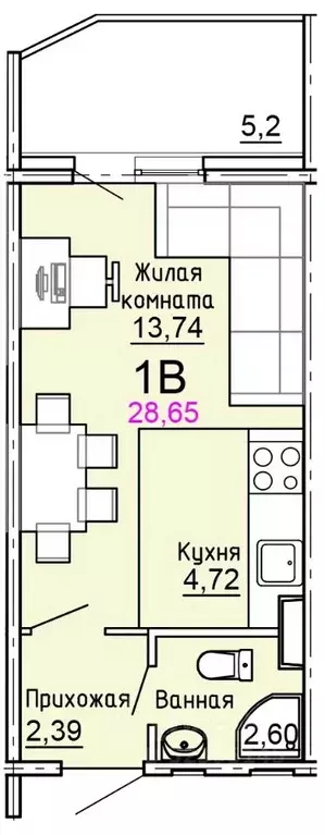 Студия Московская область, Солнечногорск городской округ, Голубое пгт ... - Фото 1
