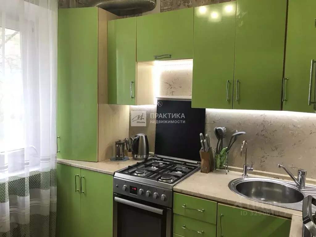 2-к кв. Московская область, Люберцы Волковская ул., 49а (43.4 м) - Фото 1