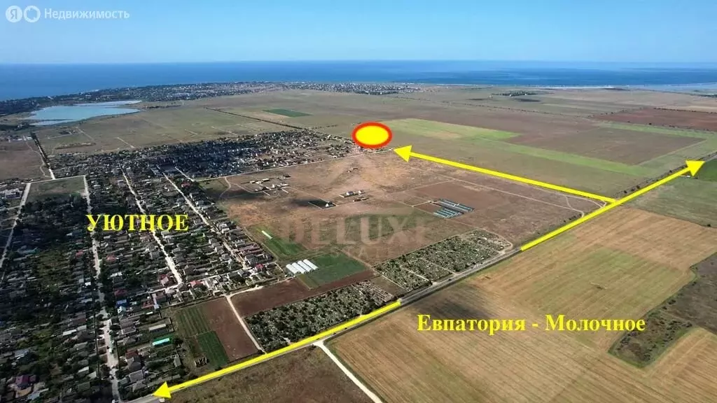 Участок в село Уютное, Туманная улица (6 м) - Фото 0