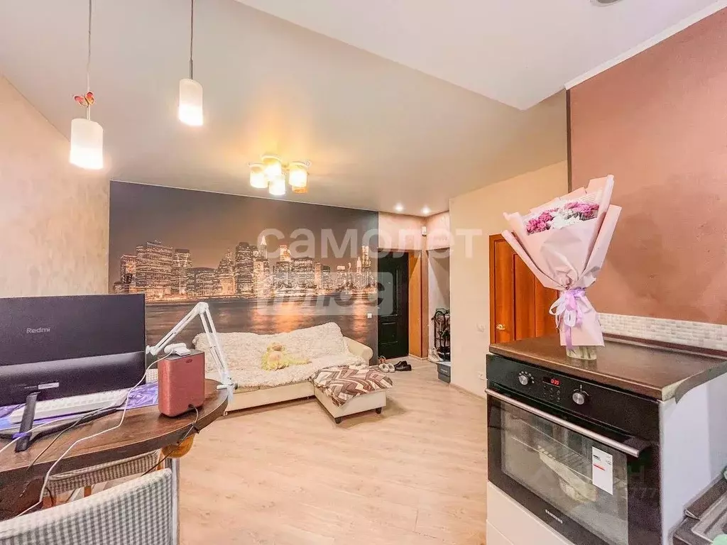 1-к кв. Омская область, Омск ул. Крупской, 14К1 (35.1 м) - Фото 2