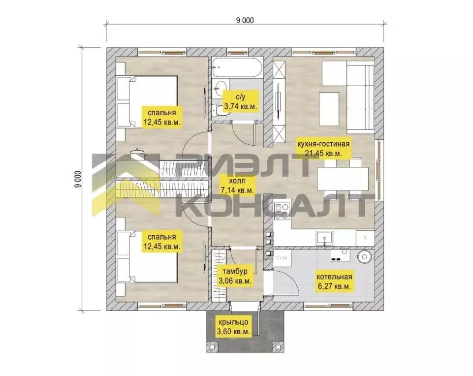 Дом в Пушкино, улица Ленина (85 м) - Фото 1