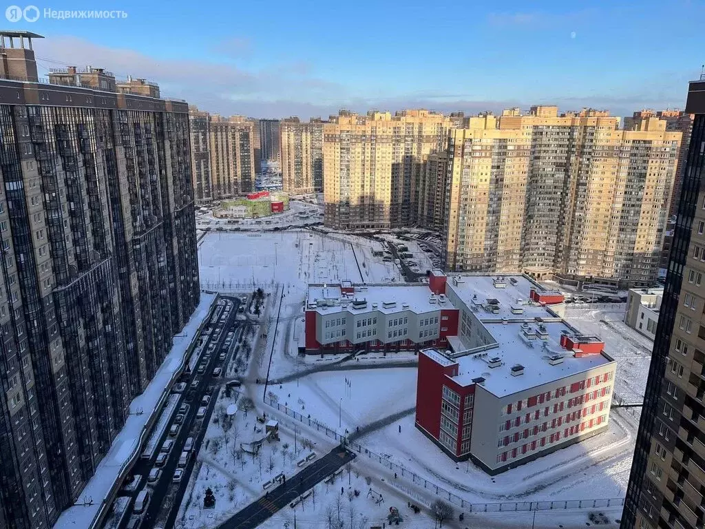 2-комнатная квартира: посёлок Парголово, улица Фёдора Абрамова, 15 ... - Фото 2