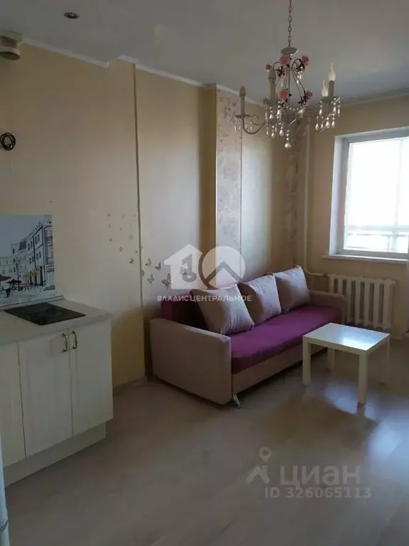 Студия Новосибирская область, Новосибирск ул. Костычева, 74/1 (23.9 м) - Фото 1