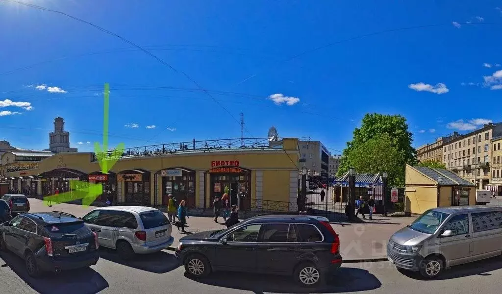 Торговая площадь в Санкт-Петербург Сытнинская пл., 4Б (70 м) - Фото 0