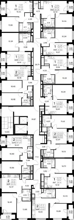 1-к кв. Владимирская область, Владимир Глоракс Октябрьский жилой ... - Фото 2