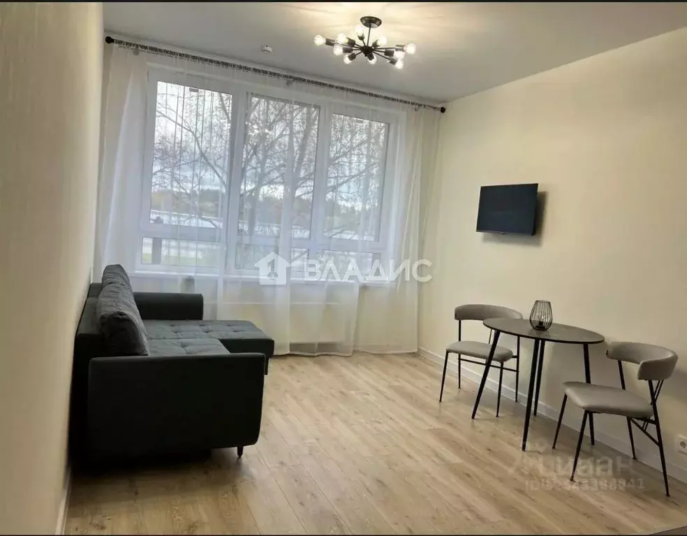 Студия Москва № 160 кв-л, 1Вк2 (25.4 м) - Фото 1