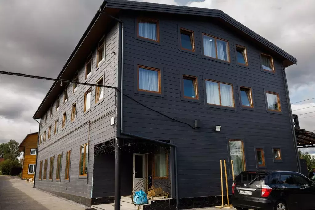 Дом в Ленинградская область, Приозерский район, Сосновское с/пос, д. ... - Фото 2