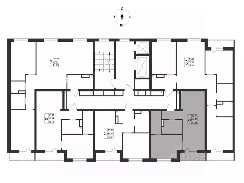 2-к кв. Воронежская область, Воронеж Первое Мая мкр, Май жилой ... - Фото 2