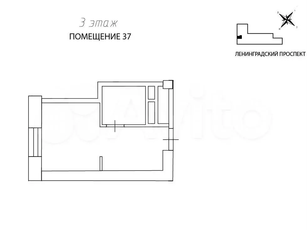 Продам офисное помещение, 17.8 м - Фото 0