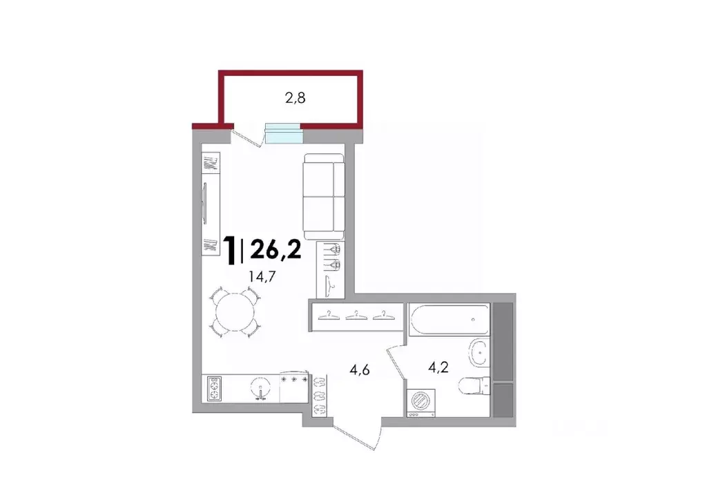 Студия Тверская область, Калининский муниципальный округ, д. Батино ... - Фото 1