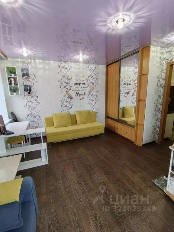 1-к кв. Нижегородская область, Дзержинск Водозаборная ул., 1 (23.7 м) - Фото 1