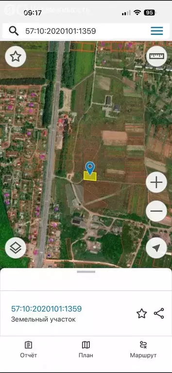 Участок в посёлок Добрый, Центральная улица (25 м) - Фото 1