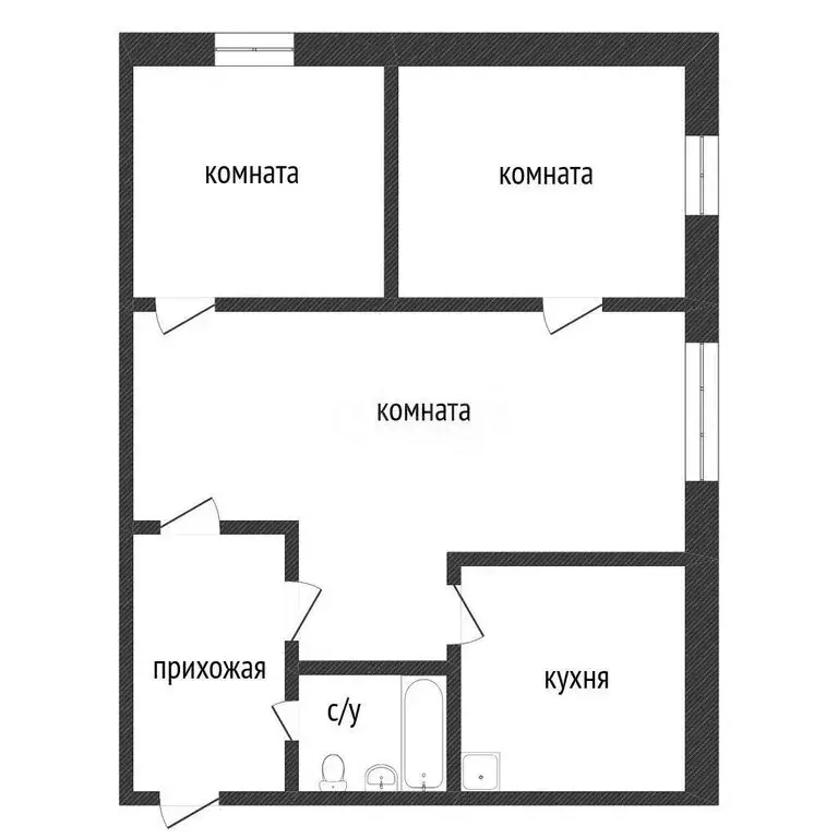 Дом в Курган, микрорайон Глинки, улица Строителей (120 м) - Фото 0