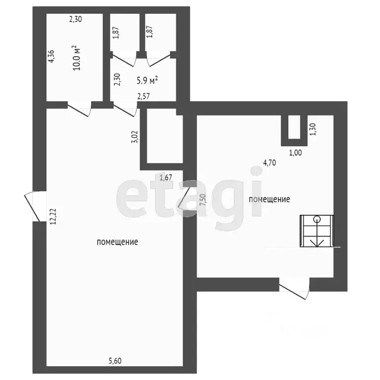 Помещение свободного назначения в Тюменская область, Тюмень ул. ... - Фото 1