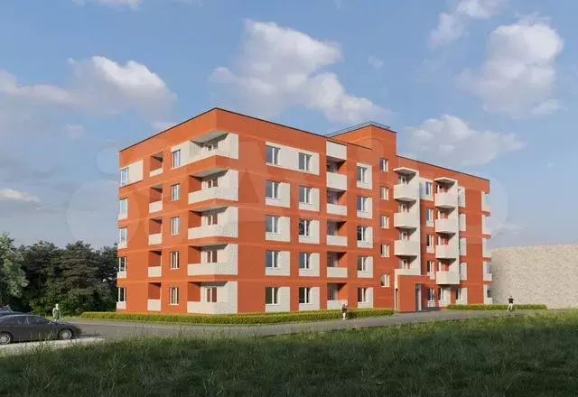 1-к. квартира, 40,6 м, 3/5 эт. - Фото 0