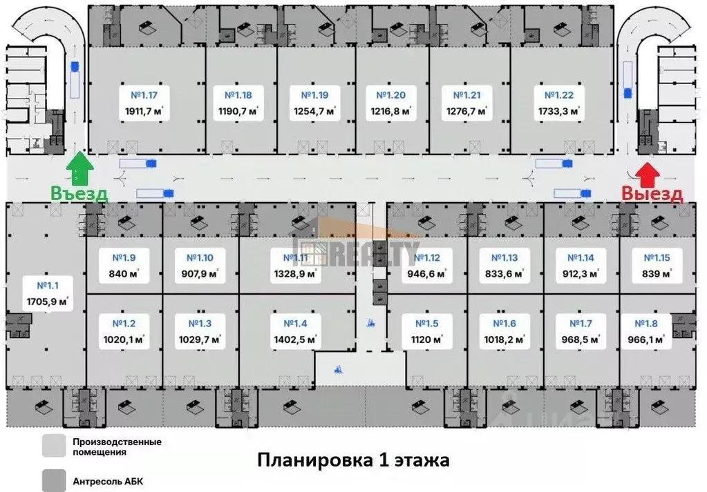Производственное помещение в Москва Алтуфьевское ш., 27А (1912 м) - Фото 2