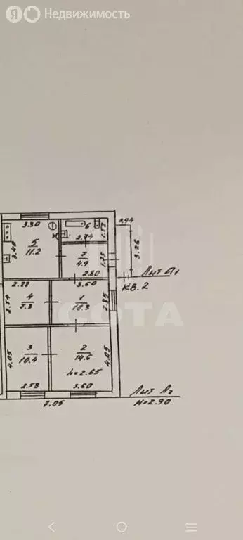 Дом в Воронеж, Усманский переулок, 3 (63 м) - Фото 1