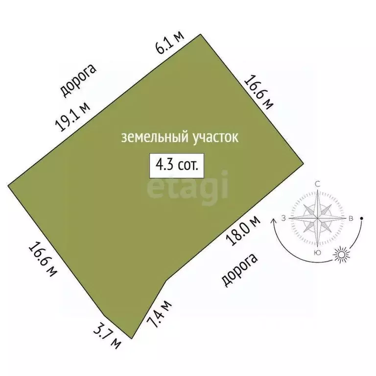 Участок в Тюменская область, Тюмень Строитель-1 СНТ, ул. Дружбы, 99 ... - Фото 2