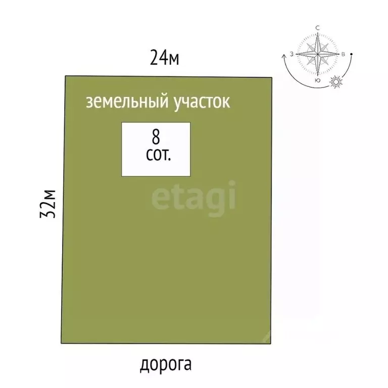 Участок в Крым, Белогорск ул. Бирлик, 35 (8.0 сот.) - Фото 0