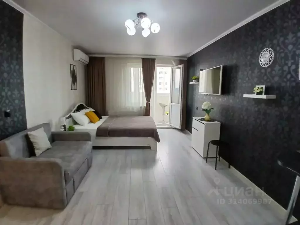 Студия Краснодарский край, Краснодар ул. Им. Героя Сарабеева В.И., 9/1 ... - Фото 2